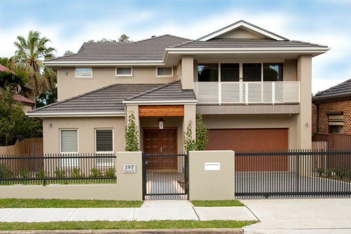 Modern Front Fence – All Scape
